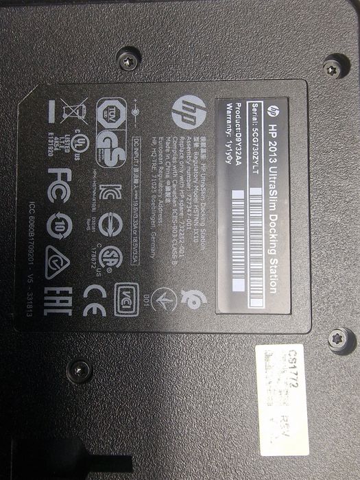 Док-станция HP UltraSlim Docking Station