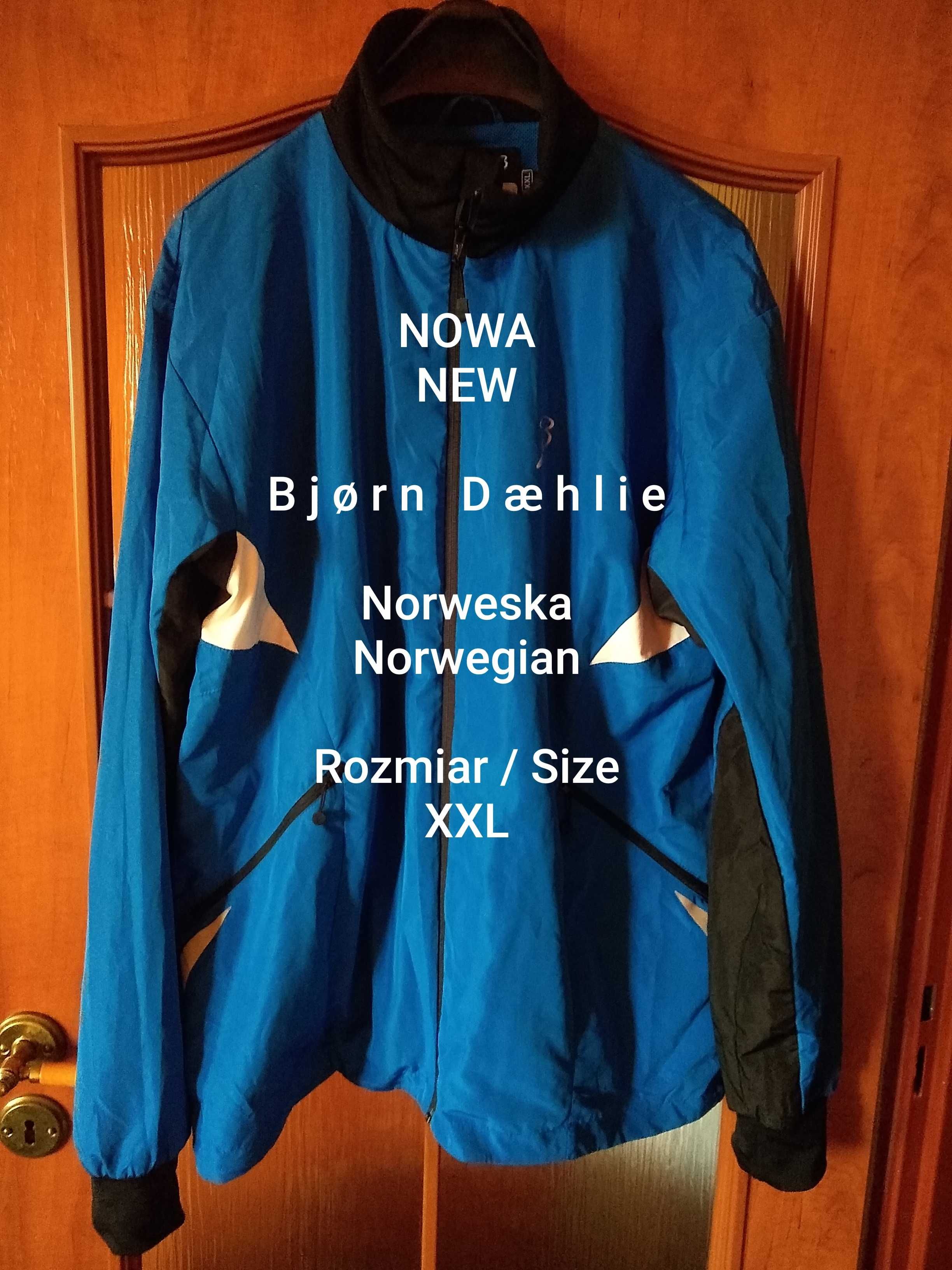 NOWA  Bjørn Dæhlie  Norweska męska kurtka sportowa, Roz. XXL