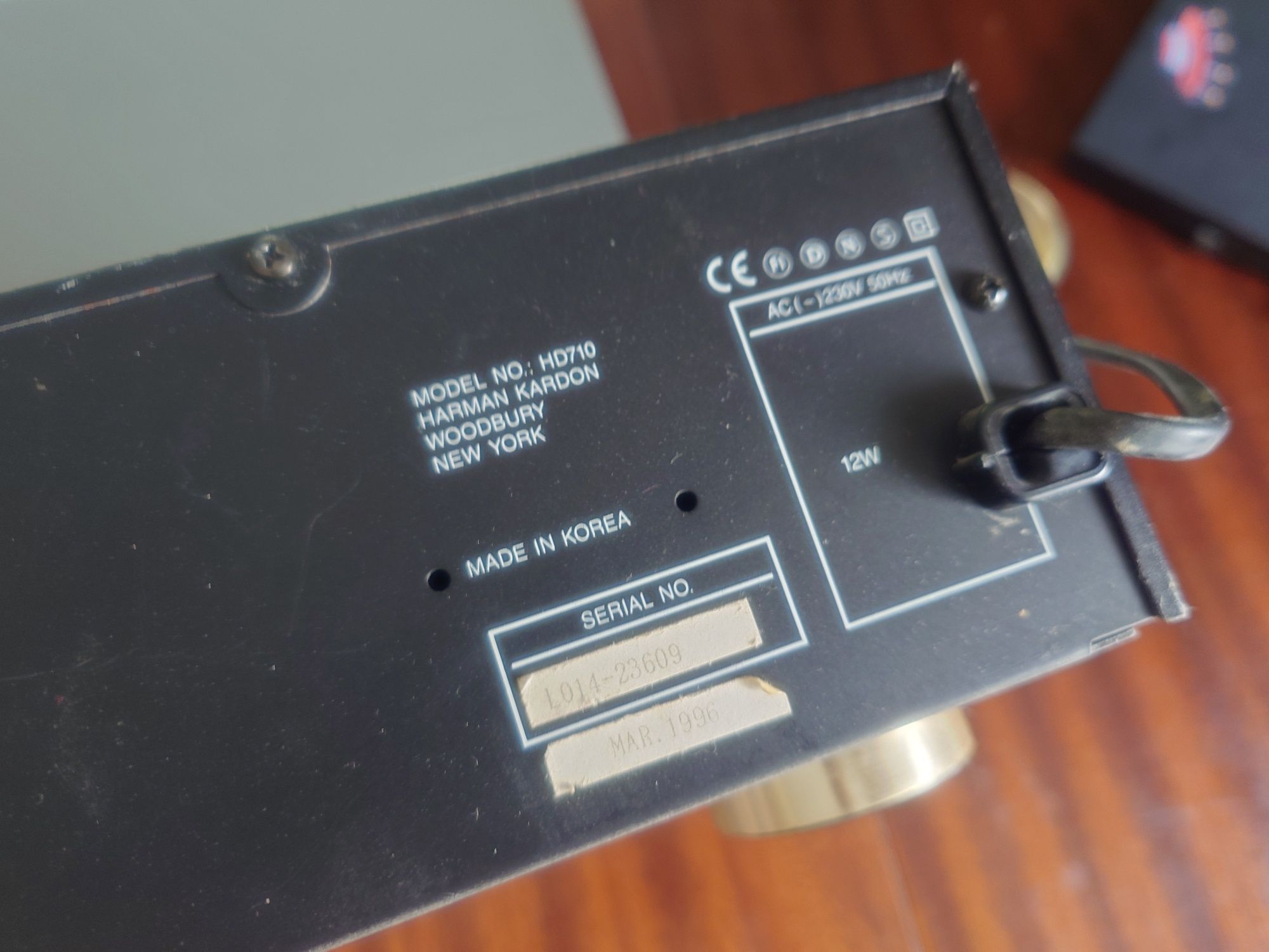 Harman Kardon hd710 napęd odtwarzacz cd pilot