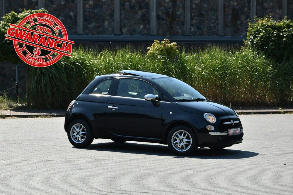 Fiat 500 1.2 70KM 2010r. Klima Alu 68tkm Szyberdach
