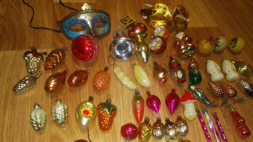 Продам ёлочные игрушки прошлого века