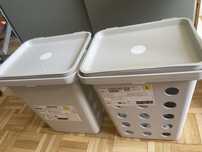 Dwa kosze Hallbar Ikea 10l
