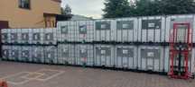 Mauzer IBC 1000L METAL PLASTIK po spożywce Atest Transport FV HURT