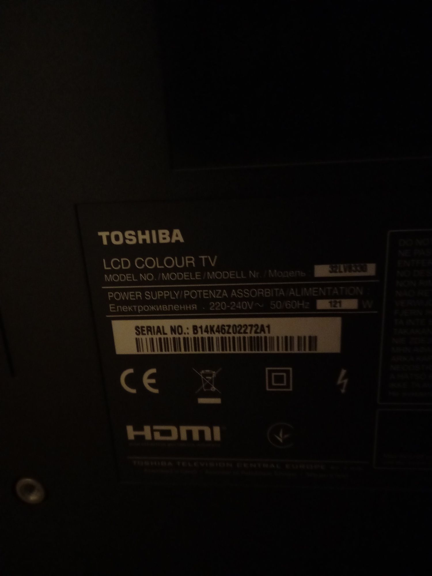 Vendo tv toshiba 32 polegadas