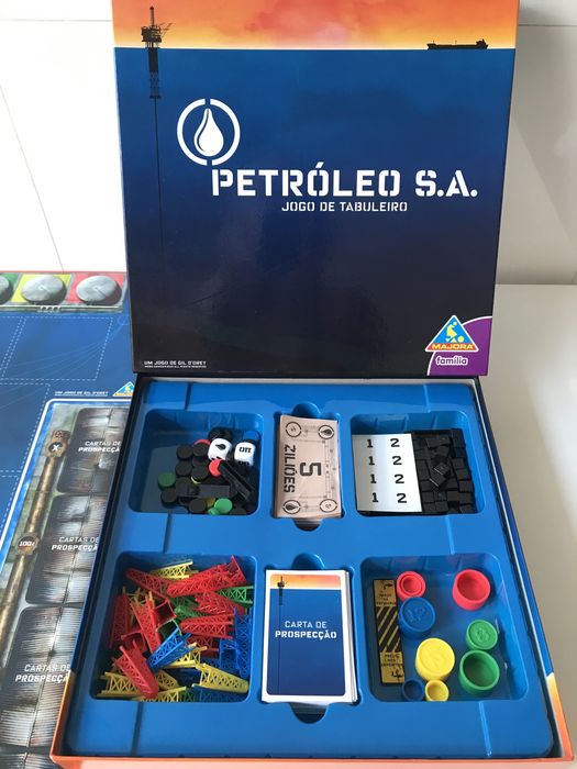 Jogo de tabuleiro Petrólio S.A.