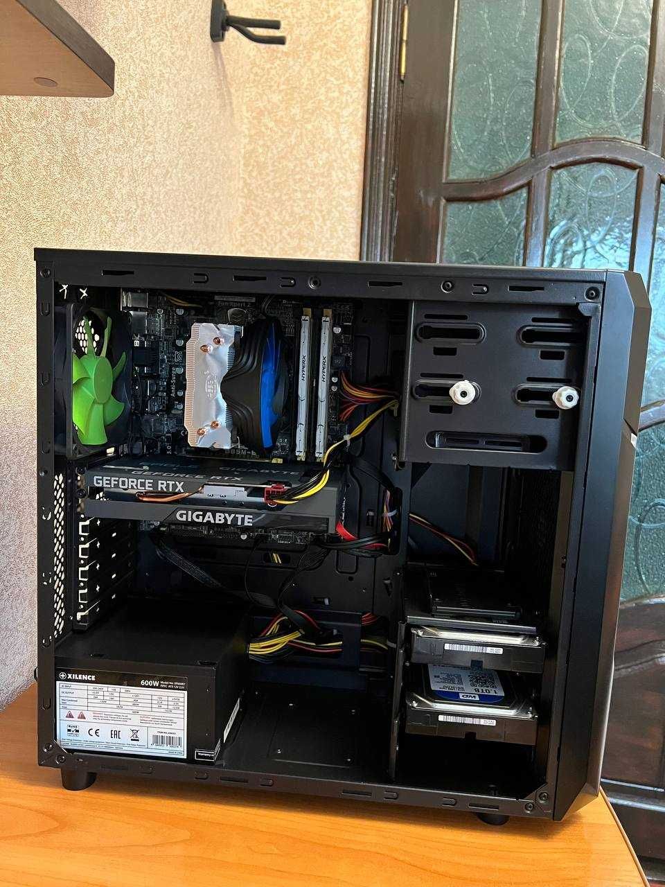 ІГРОВИЙ ПК | I7-4790, RTX 3050 8GB, 12GB RAM, 256 SSD, 2TB HDD