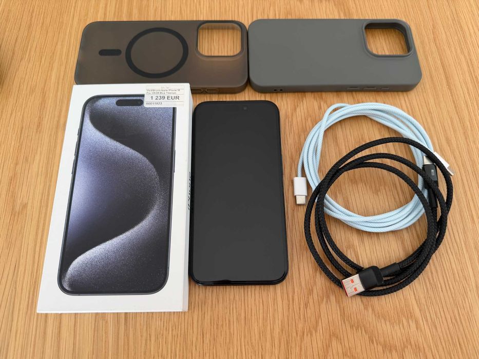 Iphone 15 Pro 128gb Blue in mint condition