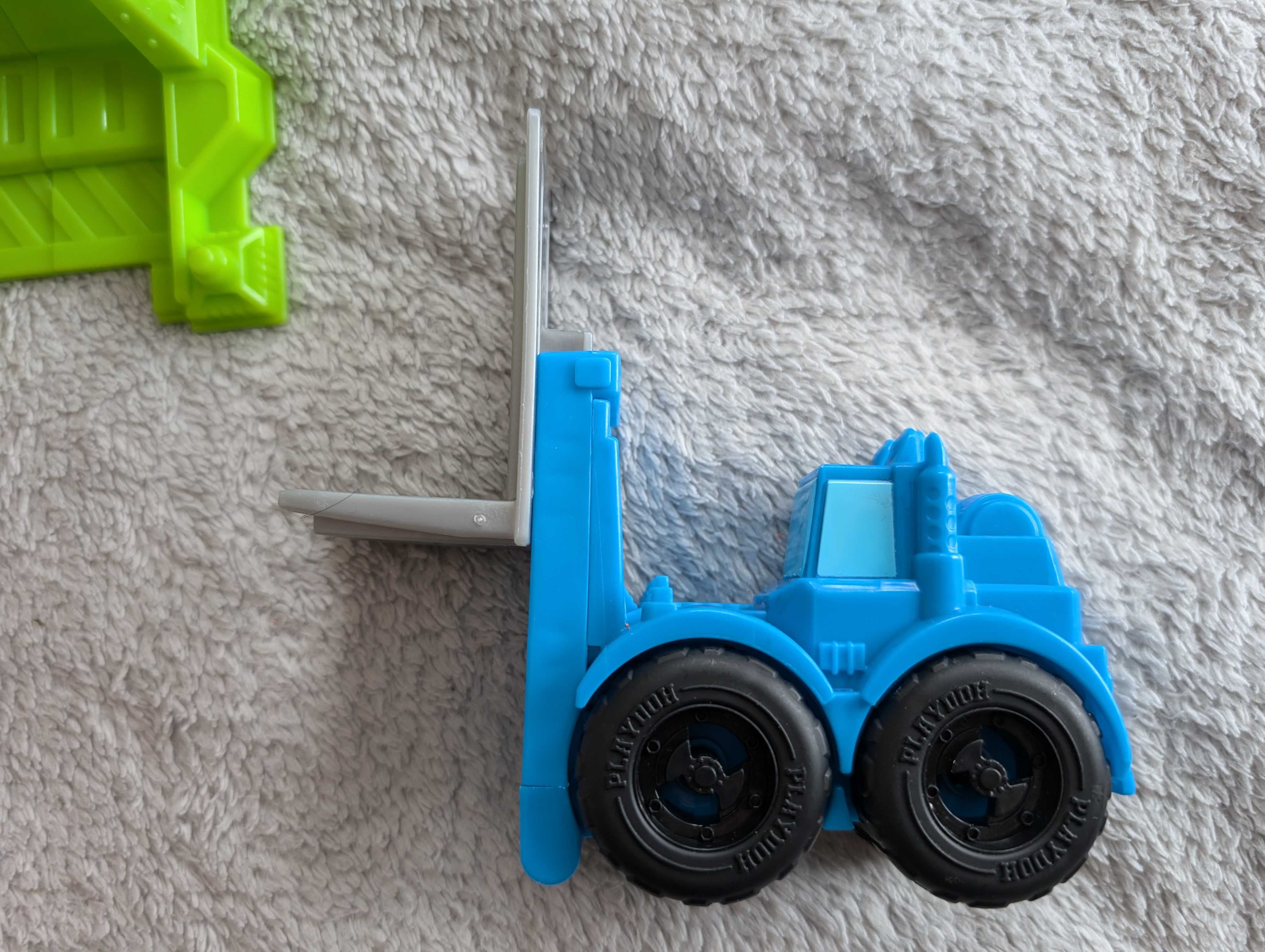 Zestaw do ciastoliny Play Doh Wheels dźwig żuraw i wózek widłowy