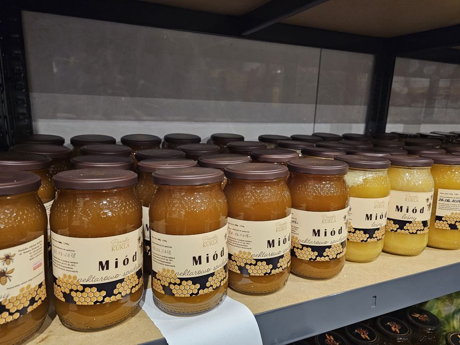 Miód z własnej pasieki  Nawloc Facelia  Lipa Wielokwiat