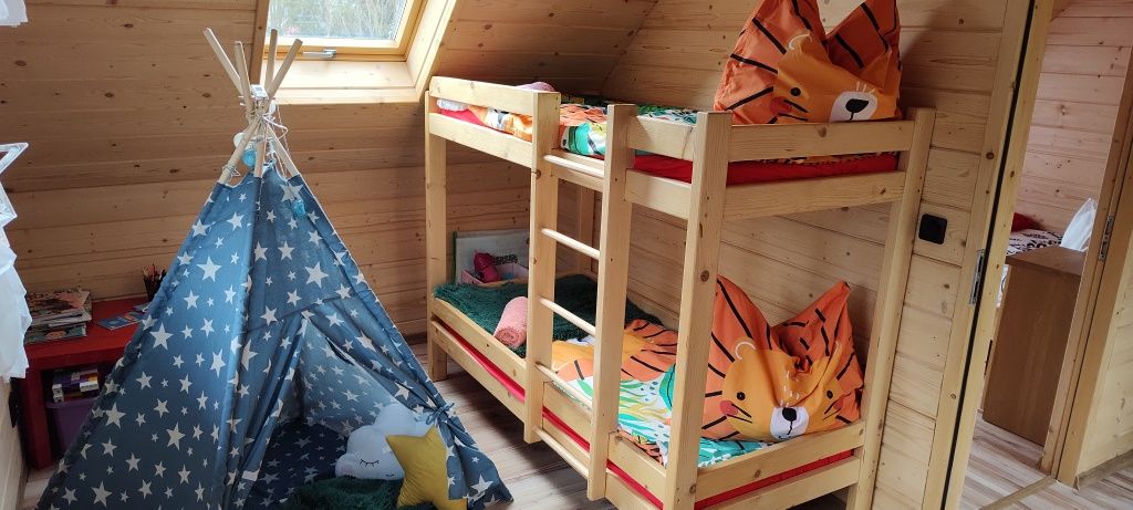 Dom w górach domki domek drewniany wakacje sauna balia Beskidy
