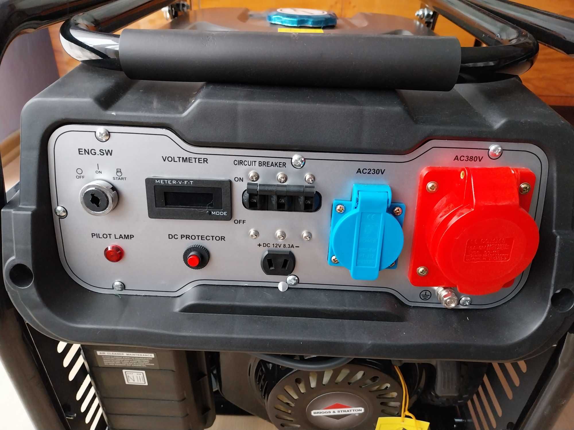Agregat prądotwórczy Runglard R2450 LRD AVR NOWY 7.2 KW siła
