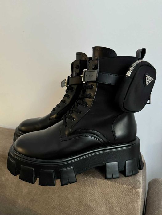 Buty damskie Prada skóra naturalna