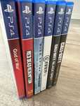 God of War, Red Dead Redemption2, Tomb Rider, FIFA, Call of Duty