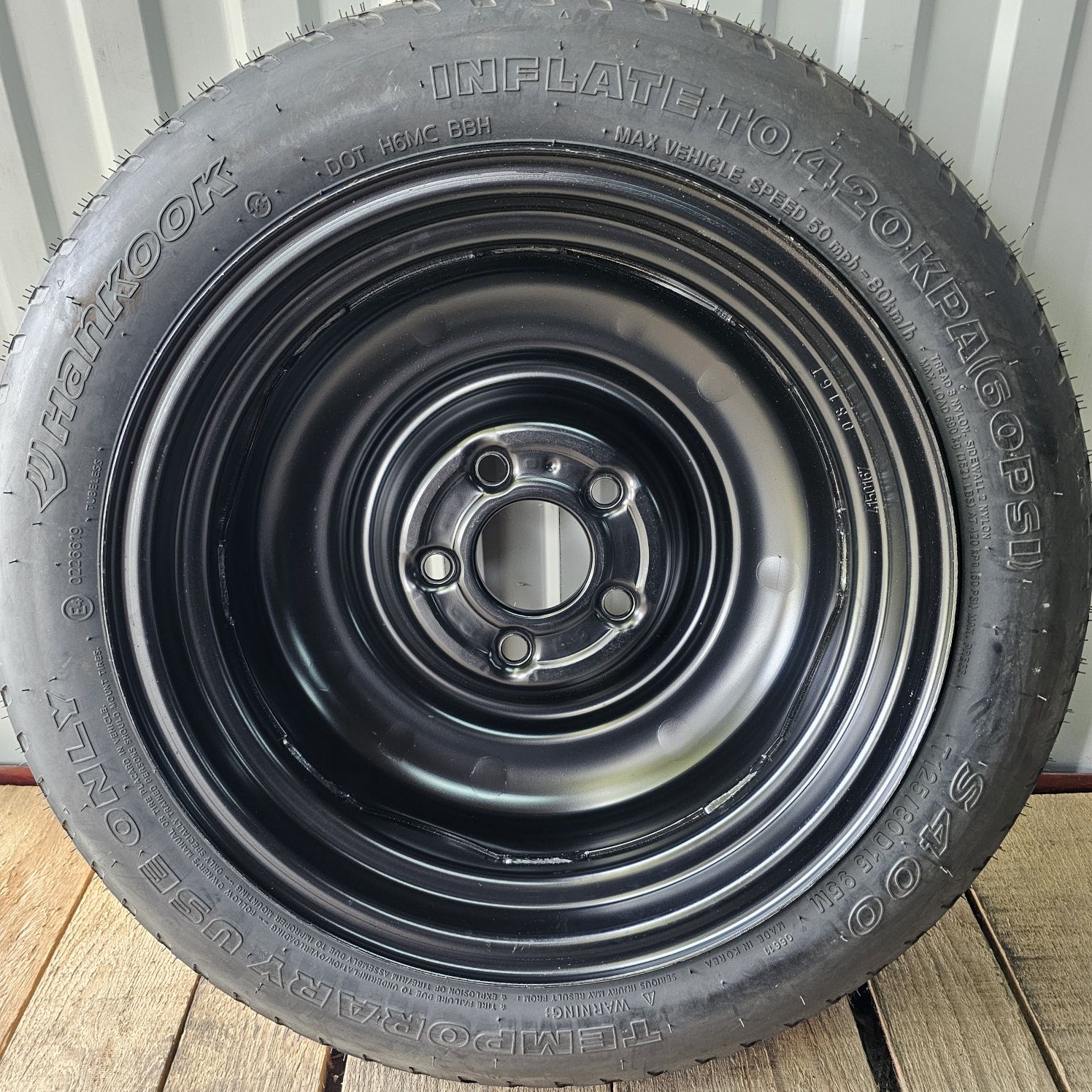 Koło dojazdowe Kia/Hyundai 5x114.3 4jx15 ET30
