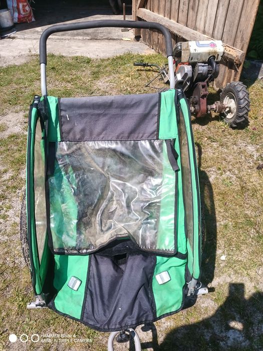 Wózek rowerowy lekki
