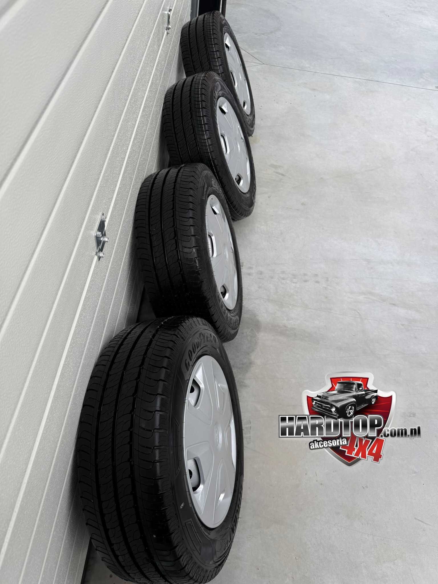 Koła Ford Transit Custom Felgi Opony GoodYear Efficient 215/65R15