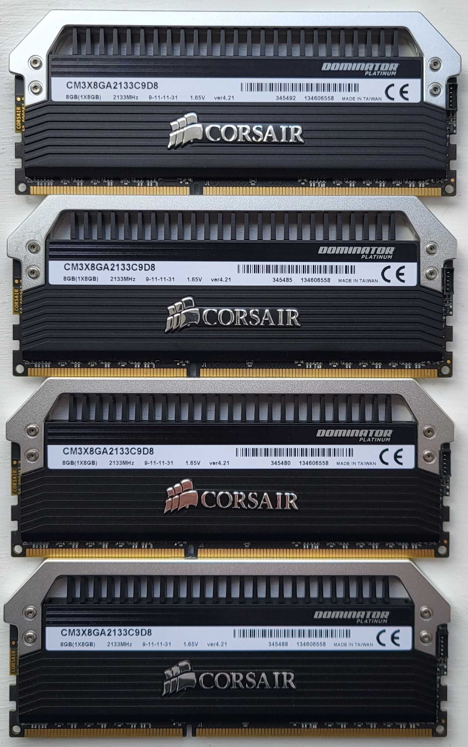 DIMM 8Gb DDR3 2133 (PC3-17000) Corsair Dominator Platinum