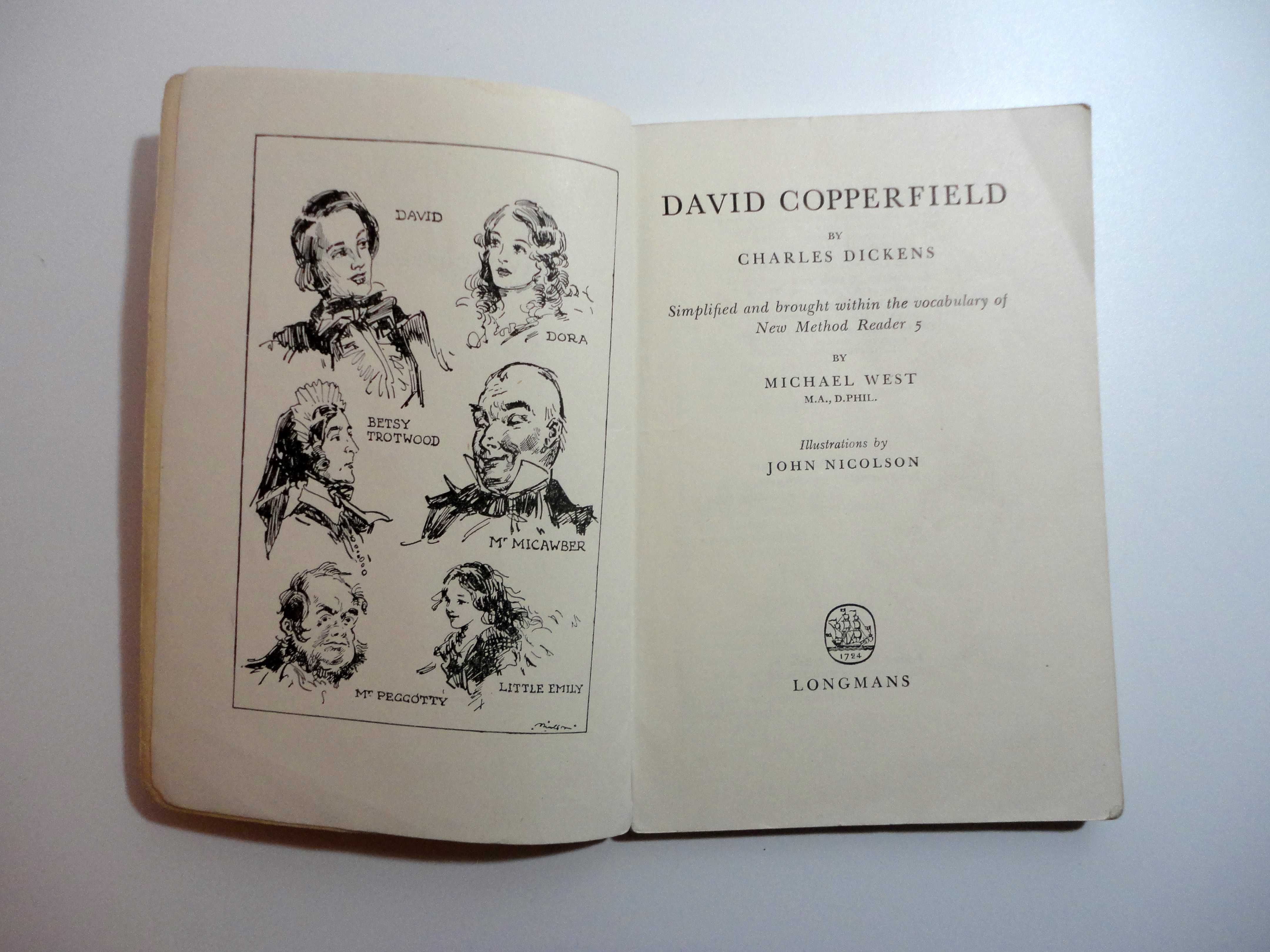 "David Copperfield" (Charles Dickens) in English
