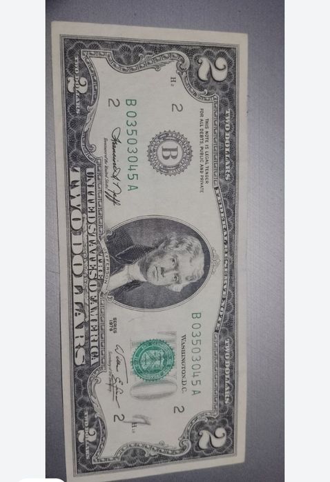 Nota de 2 dólares de 1976