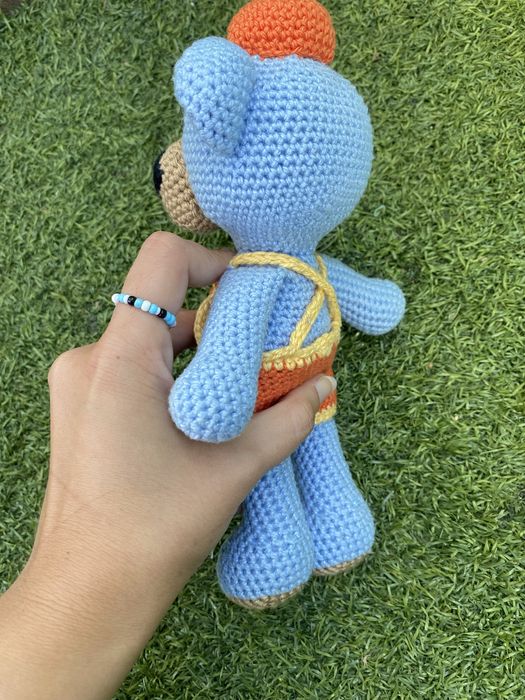 Urso amigurumi Personalizavel