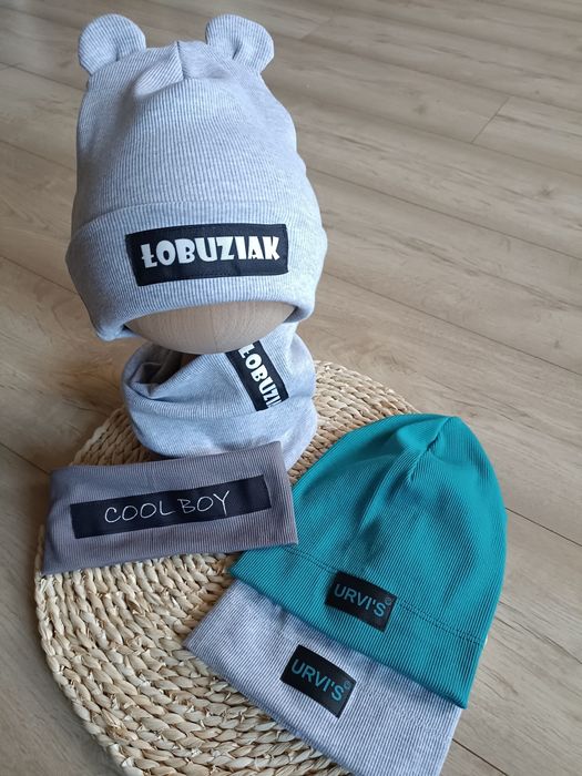 Jesienne opaski dla chłopca - różne wzory