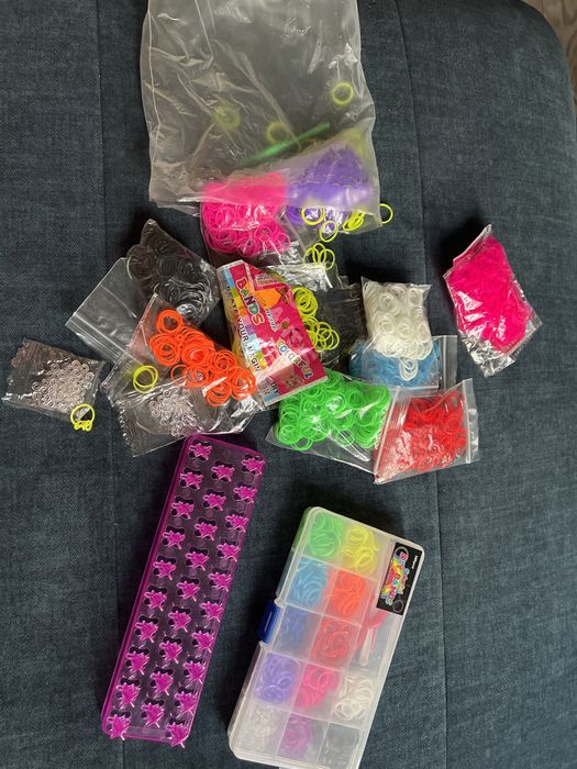 Zestaw gumeczek do robienia bransoletek