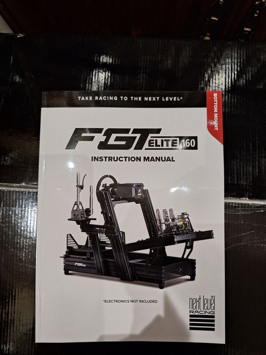 Cockpit Next Level Racing F-GT Elite 160 Wheel Plate Edition