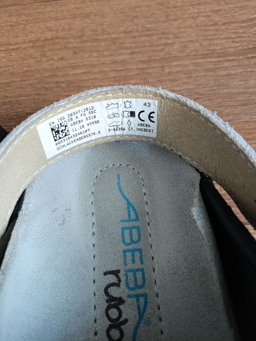 Взуття антистатичне ESD Abeba 5310 43 розміру
