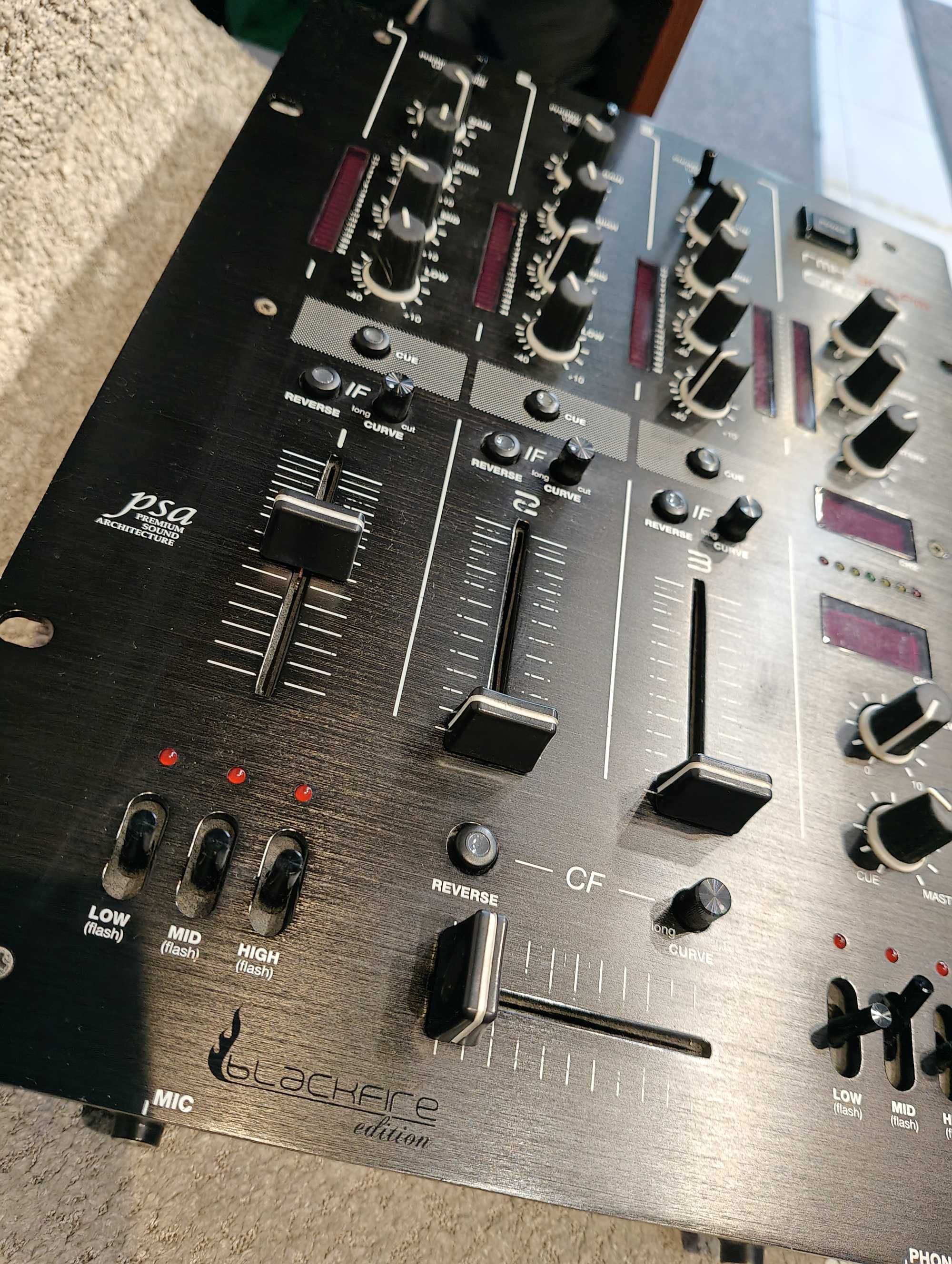 Reloop rmx-30 bpm blackfire edition/ zasilacz/ 3-kanałowy mikser