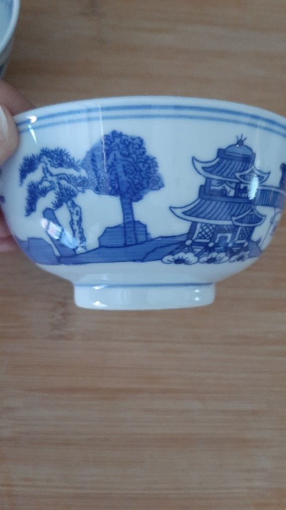Conjunto de 2 taças chinesas