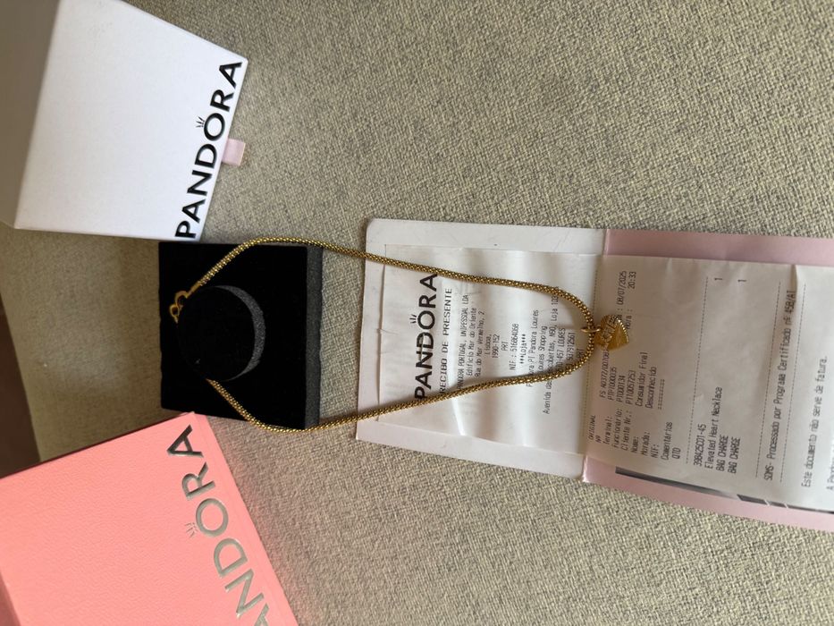 Pandora colar feminino