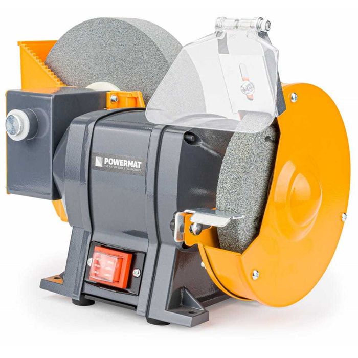 POWERMAT Szlifierka Stołowa 2x Kamień 1850w Na Sucho Mokro PM0916