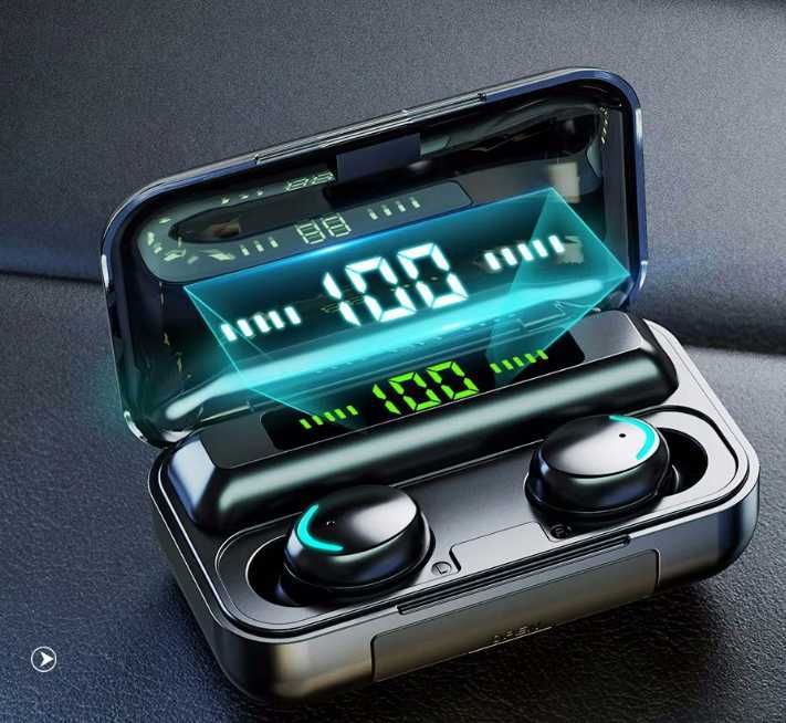 Słuchawki bezprzewodowe douszne TWS F9-5C BLUETOOTH 5,1 ttst1523