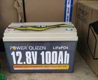 Новый (в коробке) LiFePO4 аккумулятор Power Queen 12В 100Ah