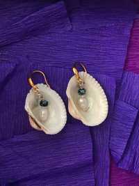 Kolczyki z naturalną perłą