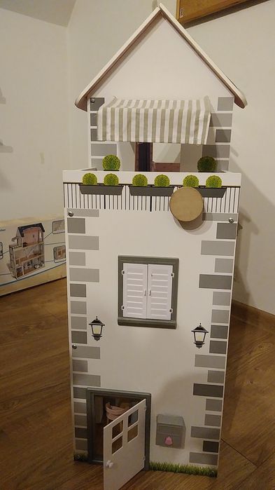 Drewniany domek dla lalek Playtive 80 cm stan bdb