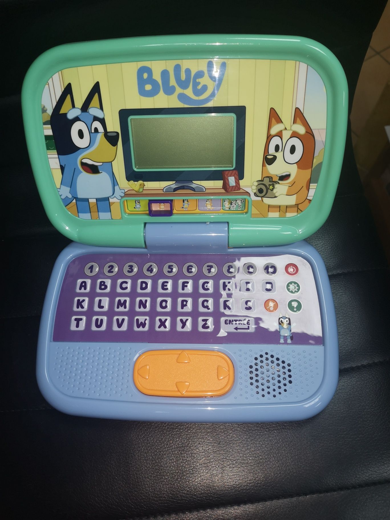 Mały komputer laptop dla dziecka Bluey