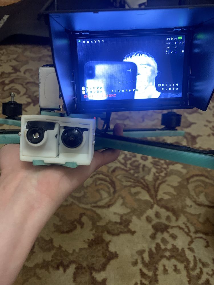 FPV дрон с тепловизером
