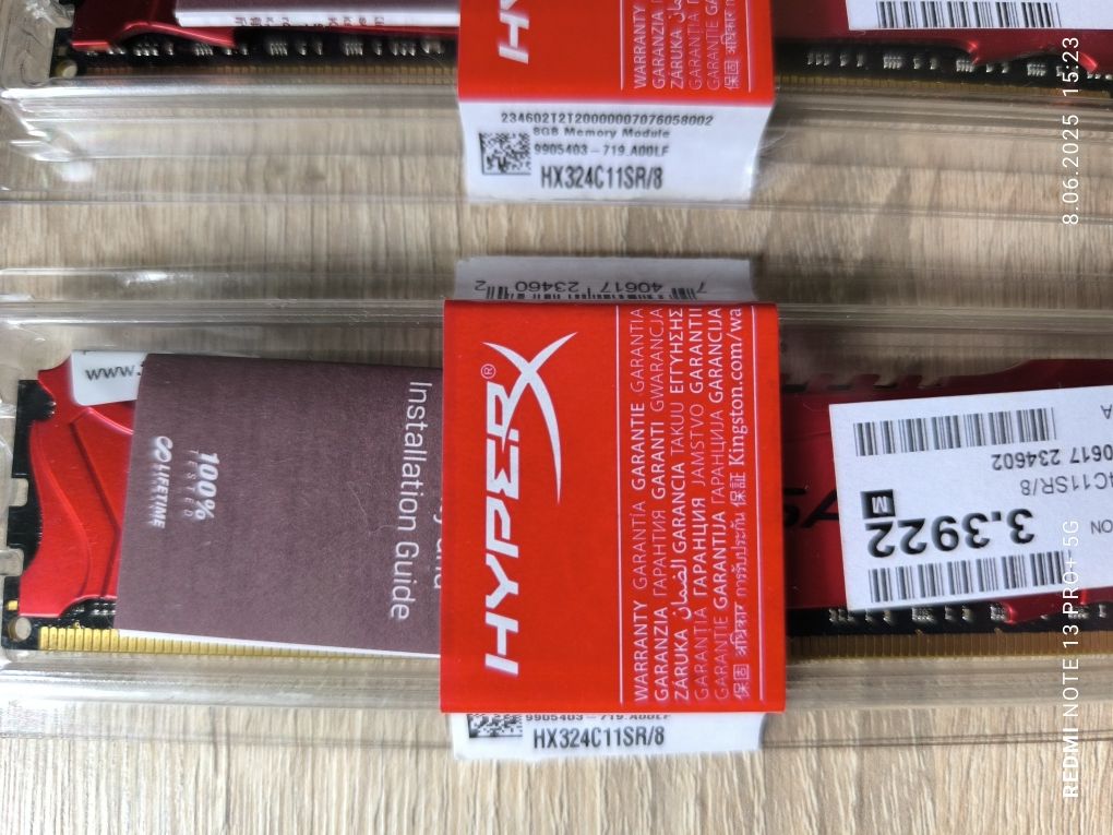 Pamięci RAM DDR3 16GB (2x8) 2400 CL11 Kingston Savage