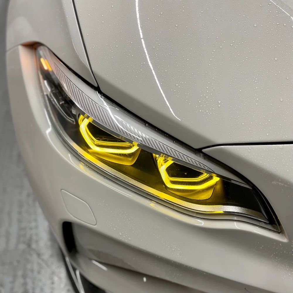 LED модулі CS/CSL/GTS BMW F22/23/87 LCI Yellow Блоки Модули Фар Желтые