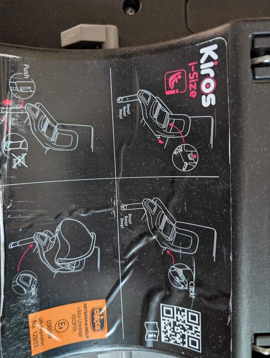 Chicco Base Isofix i-Size para Kiros i-Size