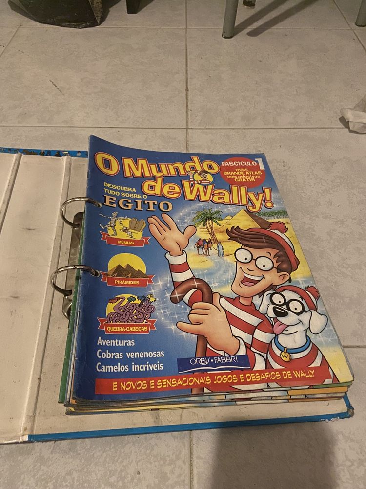 Coleção antiga “O Mundo de Wally”