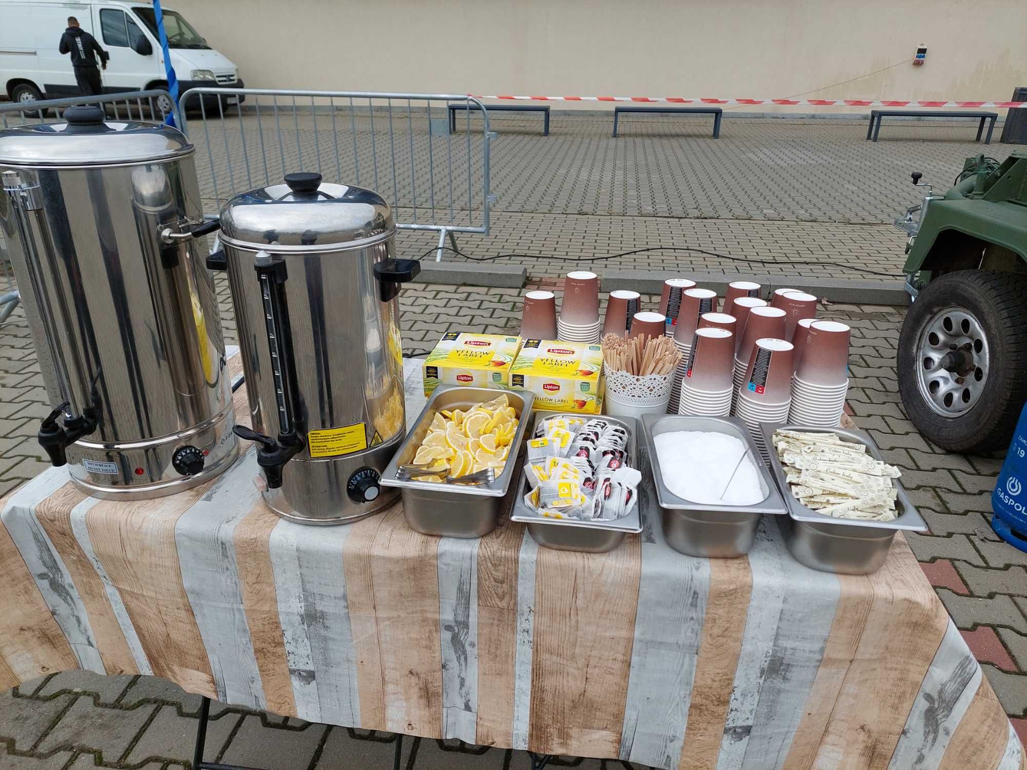 Kuchnia polowa grille nalewaki do piwa