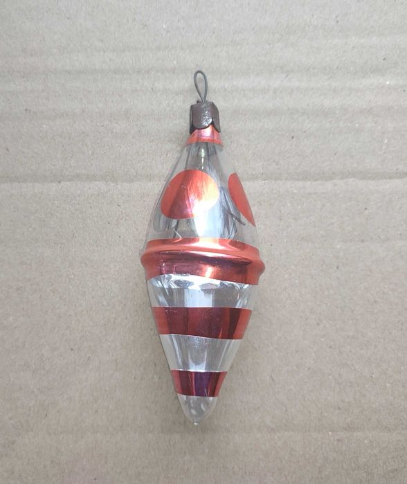 Ёлочная игрушка глинка СССР"