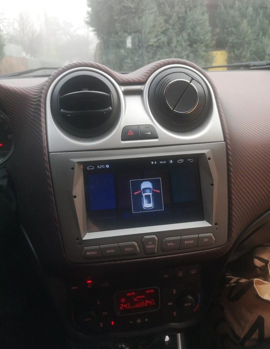 Rádio Android 13 com GPS Alfa Romeo Mito (Artigo Novo)