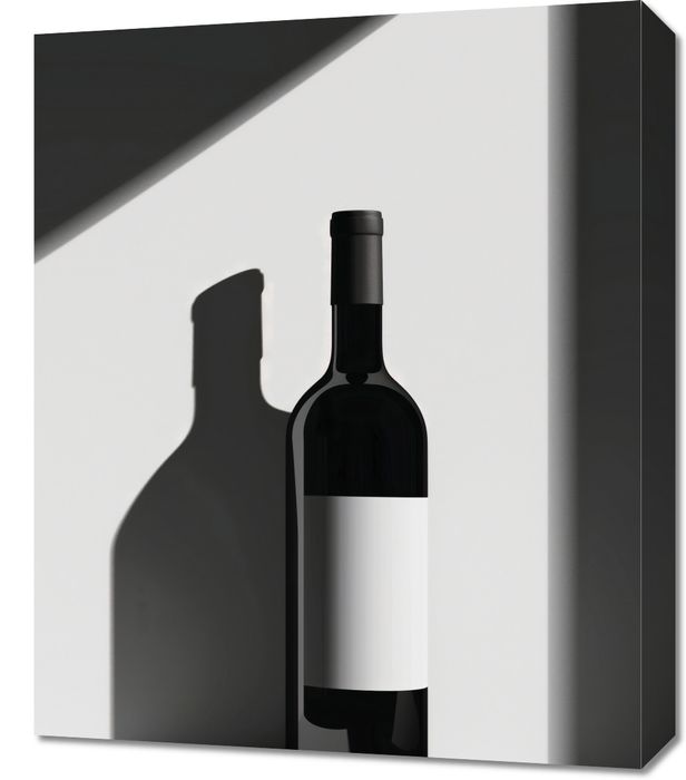 Obraz 50x60cm Butla Wina
