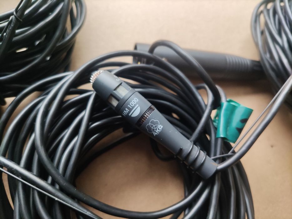 Mikrofon mikrofony AKG hm 1000 HM1000 kapsuła AKG CK1 ck 31