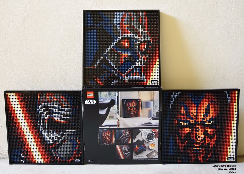 NOWE LEGO 31200 Star Wars Sith Jedi Art Mozaika Gwiezdne Wojny