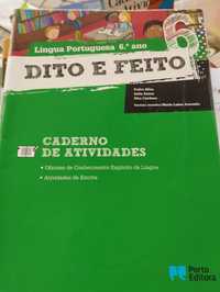 Caderno de atividades de Português 6° ano