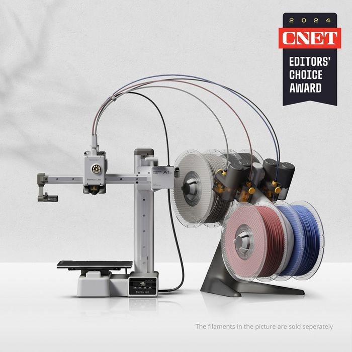 3д принтир Bambu Lab A1 mini Combo
Багатоколірний друк
A1 mini Combo